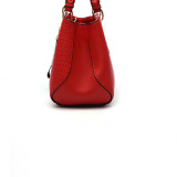 Women 3 Colors Matching Fashion Girl Pendant Handbag Crossbody Large Tote Bags