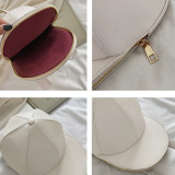 Women Crossbody Hat Shaped Zipper Handbags