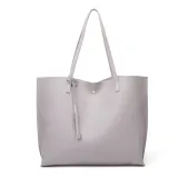 Women Handbag Large Work Solid Color Tote Bags
