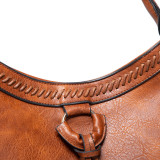 Women Crossbody Bags Retro Tassel Large Tote Handbags