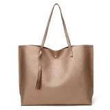 Women Handbag Large Work Solid Color Tote Bags