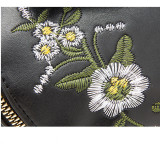 Women Crossbody Embroidered Square Handbags