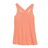 Women Sleeveless Shawl Halter Solid Color Fitness Yoga Vest Cross Back Vest