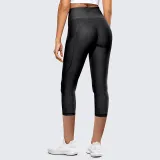 Women High Waist Yoga Leggings with Pockets Tummy Control Running Stretch Workout Fitness Pants