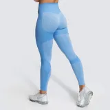 Women Seamless Hip Hygroscopic Yoga Leggings Sport Tights Workout Fitness Pants