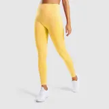 Women Seamless High Waist Hip Tight Yoga Leggings Jacquard Workout Sports Fitness Pants