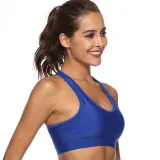 Women Hot Style Fitness Beauty Yoga Bra With Phone In Back Sport Bra