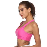 Women Hot Style Fitness Beauty Yoga Bra With Phone In Back Sport Bra