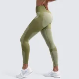 Women Seamless Hip Hygroscopic Yoga Leggings Sport Tights Workout Fitness Pants