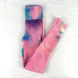 Women Tie-Dyed Bubble Yoga Leggings Slim Buttock Exercise Workout Fitness Pants