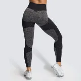 Women Seamless Hip Hygroscopic Yoga Leggings Sport Tights Workout Fitness Pants