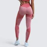 Women Seamless Hip Hygroscopic Yoga Leggings Sport Tights Workout Fitness Pants