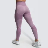 Women Seamless Hip Hygroscopic Yoga Leggings Sport Tights Workout Fitness Pants