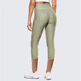 Women High Waist Yoga Leggings with Pockets Tummy Control Running Stretch Workout Fitness Pants
