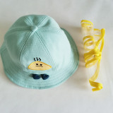 Kids Dustproof Anti Spitting Protective Visor Face Shield Bucket Hat