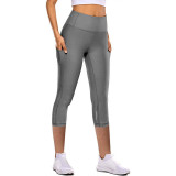 Women High Waist Yoga Leggings with Pockets Tummy Control Running Stretch Workout Fitness Pants