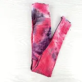 Women Tie-Dyed Bubble Yoga Leggings Slim Buttock Exercise Workout Fitness Pants