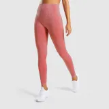 Women Seamless High Waist Hip Tight Yoga Leggings Jacquard Workout Sports Fitness Pants
