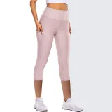 Women High Waist Yoga Leggings with Pockets Tummy Control Running Stretch Workout Fitness Pants