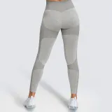 Women Seamless Hip Hygroscopic Yoga Leggings Sport Tights Workout Fitness Pants