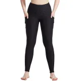 Women High Waist Tiktok Butt Slim-Fitting Pocket Seamless Yoga Leggings Breathable Workout Fitness Pants