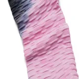 Women Jacquard Tie-Dye Yoga Suit Bubble Yoga Leggings High Waist Hip Lift Exercise Fitness Pants