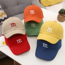 Kids Baby Letter Cotton Sunhat Baseball Cap