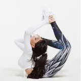 Women Angel Wings Print Height Waist Yoga Leggings Workout Sports Running Athletic Pants