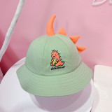 Kids 3D dinosaur Sunhat Fishman Bucket Hat Cap