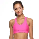 Women Hot Style Fitness Beauty Yoga Bra With Phone In Back Sport Bra