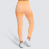 Women Seamless Hip Hygroscopic Yoga Leggings Sport Tights Workout Fitness Pants