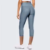 Women High Waist Yoga Leggings with Pockets Tummy Control Running Stretch Workout Fitness Pants