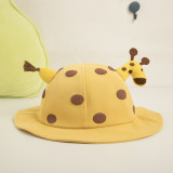 Kids Baby 3D Giraffe Sunhat Cute Bucket Hat Cap