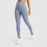 Women Seamless High Waist Hip Tight Yoga Leggings Jacquard Workout Sports Fitness Pants