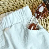 Toddler Girl Ruffles Plaid Top and Shorts Two Pieces Sets
