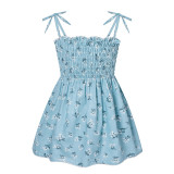 Toddler Girl Floral Strap Summer Dresses