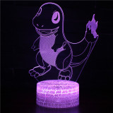 Dinosaur 3D Night Light LED Lamps Seven Colors Touch LED With Remote Control
