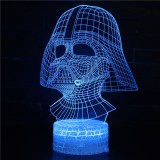 3D Game Star Wars Night Light Seven Colors Touch LED With Remote Control