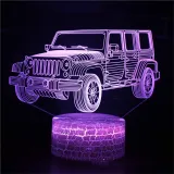 3D Cute Car Train Series Night Light LED Lamps Seven Colors Touch Lamps With Remote Control