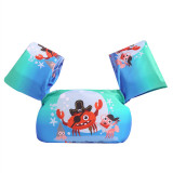 Toddler Kids Print Shark Crab Swim Vest with Arm Wings Floats Life Jacket
