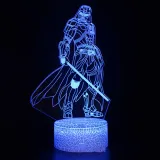 3D Game Star Wars Night Light Seven Colors Touch LED With Remote Control