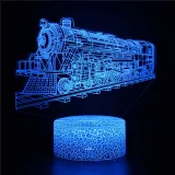 3D Cute Car Series Night Light LED Lamps Seven Colors Touch Lamps With Remote Control