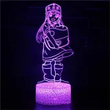 3D Valentine's Day Series Night Light Lamps Seven Colors Touch LED With Remote Control