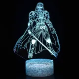 3D Game Star Wars Night Light Seven Colors Touch LED With Remote Control