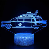 3D Cute Car Series Night Light LED Lamps Seven Colors Touch Lamps With Remote Control
