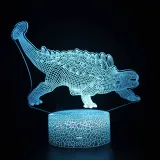 3D Dinosaur Series Night Light LED Lamps Seven Colors Touch Lamps With Remote Control