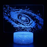3D Globe Series Night Light LED Lamps Seven Colors Touch Lamps With Remote Control