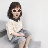 Kids Cute Sunflower Fashion Silicone Sunglasses
