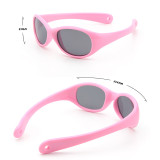 Kids Outdoor Polarized Riding Sports Silicone Sunglasses