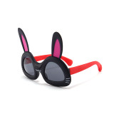 Kids Cartoon Rabbit Polarized Silicone Sunglasses